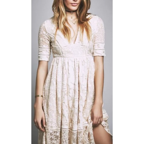 Free People Mountain Laurel MIDI Dress - Picture 3 of 7